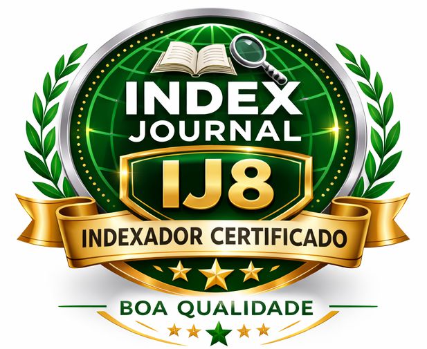 Selo de certificação Index Journal — IJ8, boa qualidade